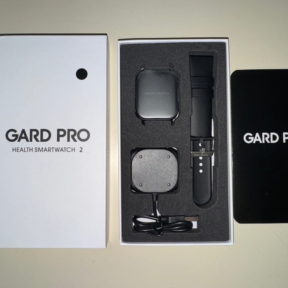 Black Health Smartwatch 2